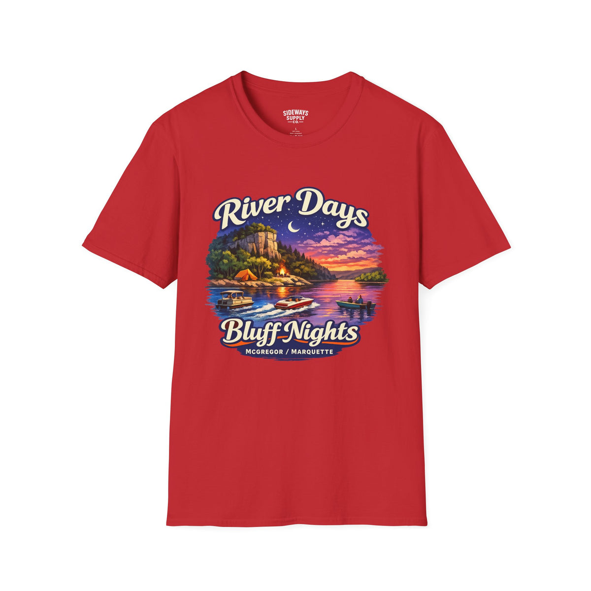 River Days-Bluff Nights T-shirt-UNISEX