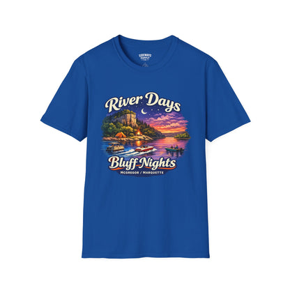 River Days-Bluff Nights T-shirt-UNISEX