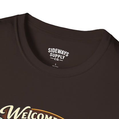 River Time T-Shirt — "Welcome to River Time" Scenic Fishing & Boating Tee
