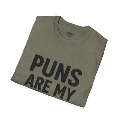 Puns Are My Cardio – T-Shirt