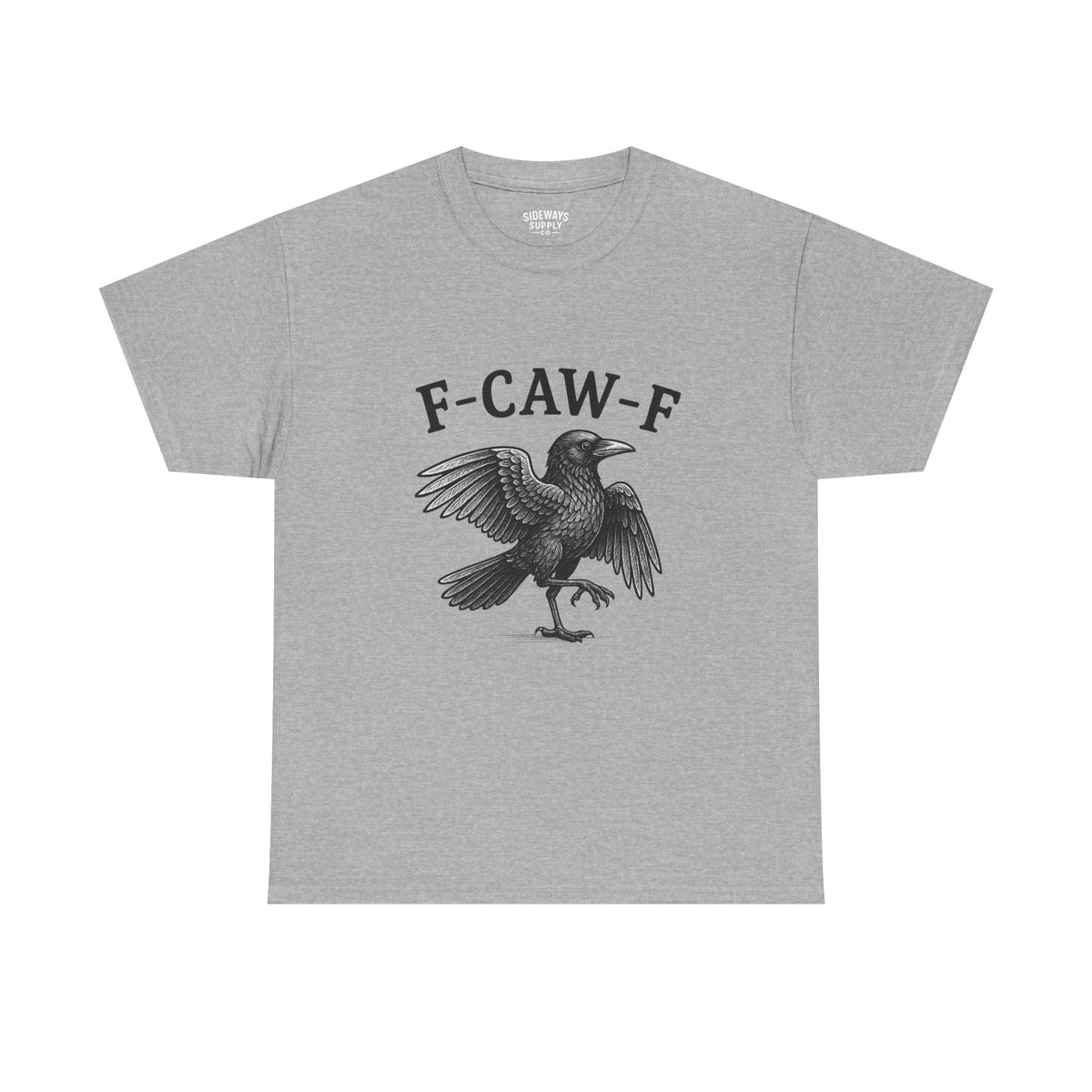 F-CAW-F Crow Graphic Cotton Tee