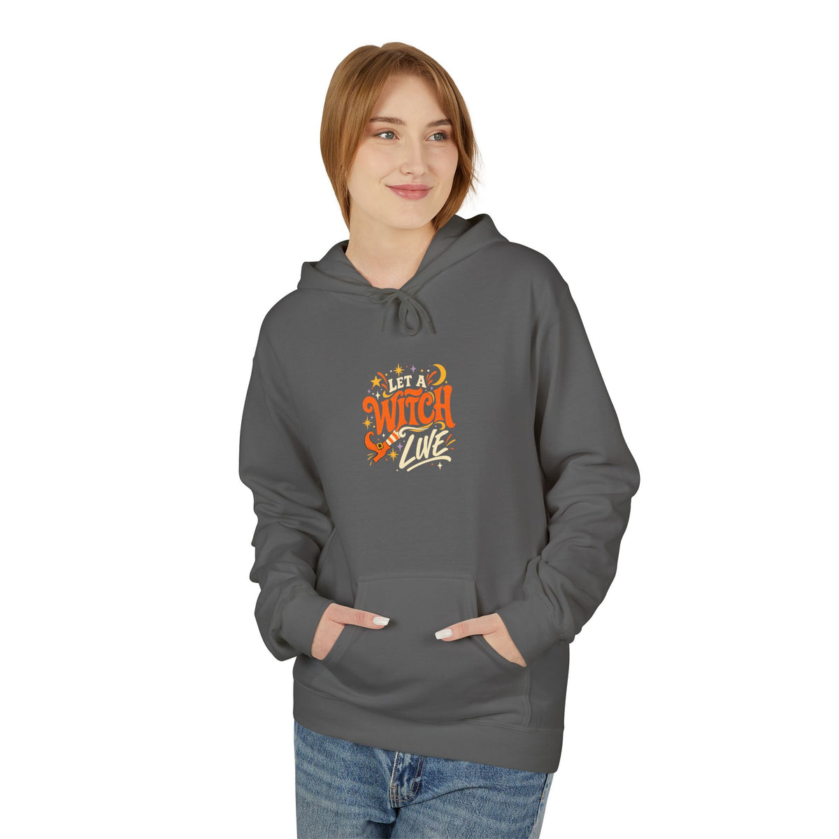 Let A Witch Live Hoodie - (Autumn Cozy Fall Vibes)
