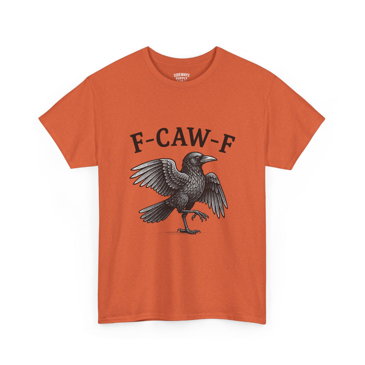 F-CAW-F Crow Graphic Cotton Tee