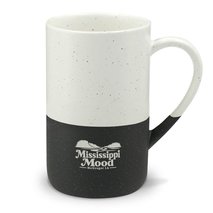 Speckled Ceramic 13oz Mug — Mississippi Mood Engraved Two-Tone Coffee Cup