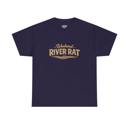 Weekend River Rat T-Shirt – Retro Boating Crew UNISEX Tee
