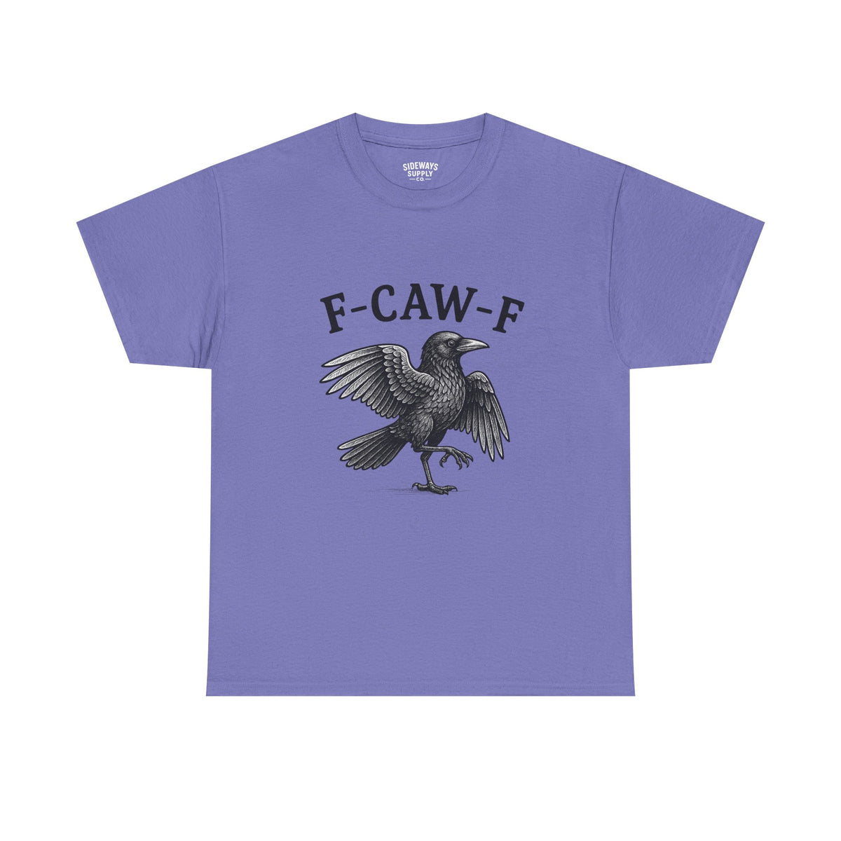 F-CAW-F Crow Graphic Cotton Tee