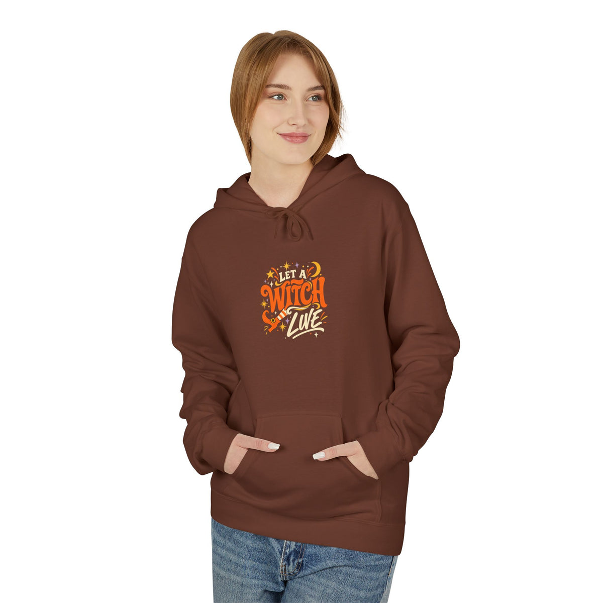 Let A Witch Live Hoodie - (Autumn Cozy Fall Vibes)