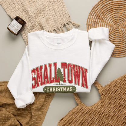 Small Town Christmas Sweatshirt - McGregor, Iowa Holiday Crewneck