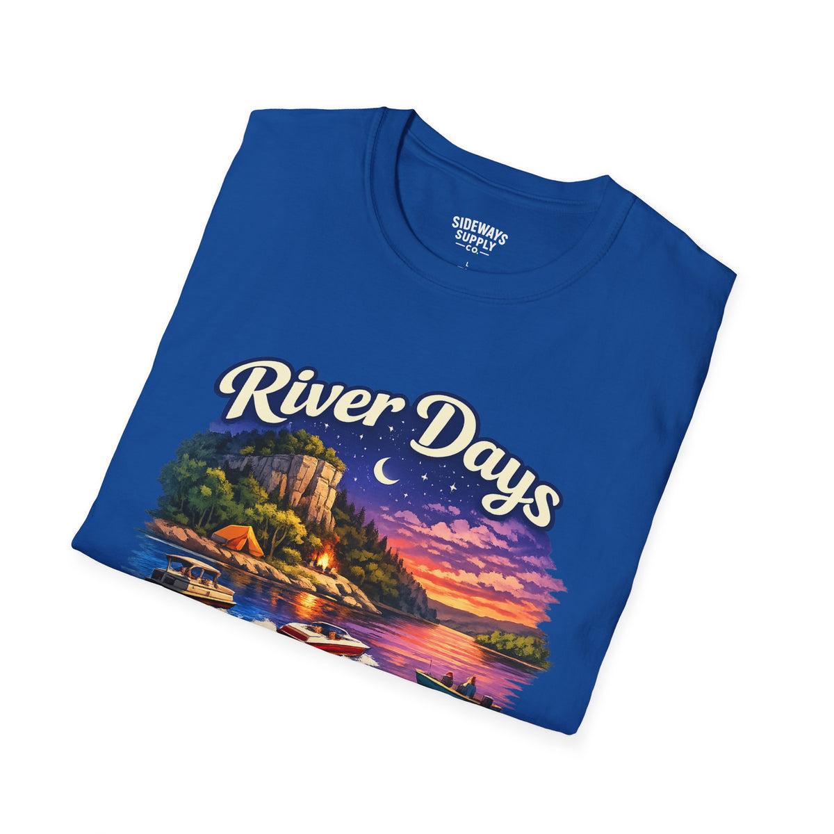 River Days-Bluff Nights T-shirt-UNISEX