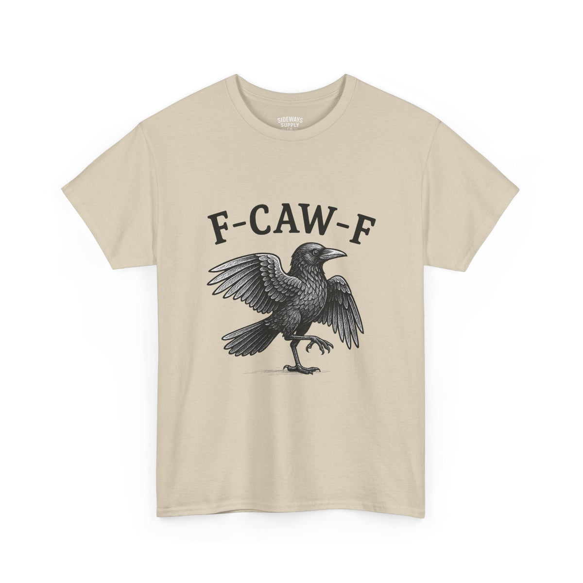 F-CAW-F Crow Graphic Cotton Tee