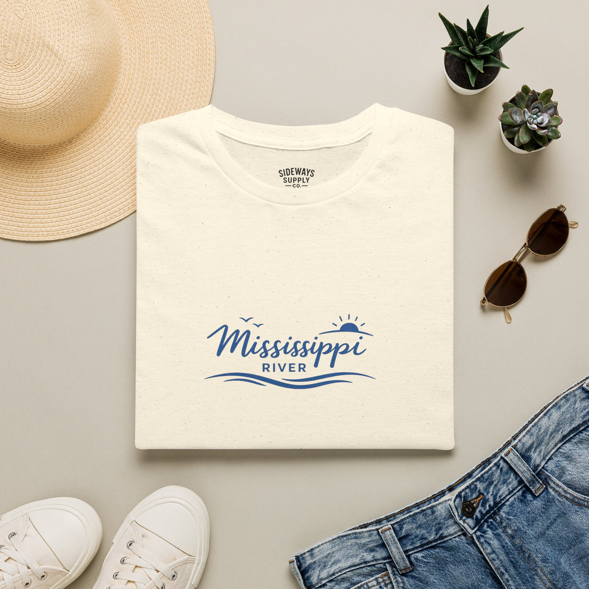 Mississippi River T-Shirt — Scenic River Script Tee