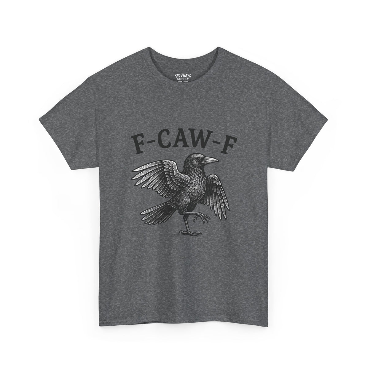 F-CAW-F Crow Graphic Cotton Tee