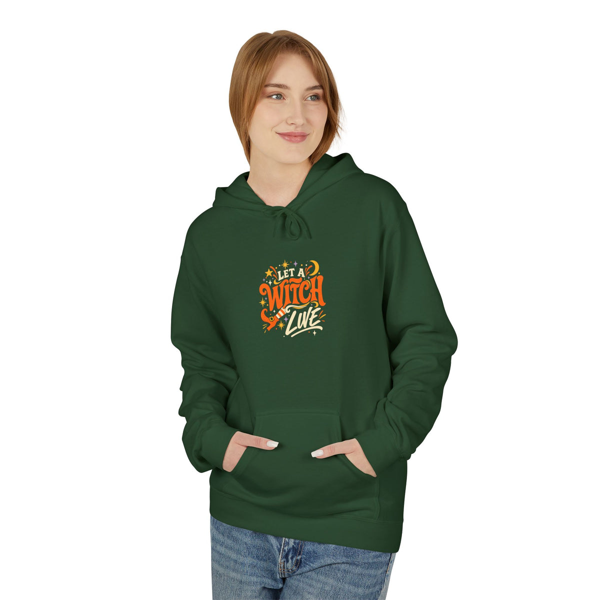 Let A Witch Live Hoodie - (Autumn Cozy Fall Vibes)