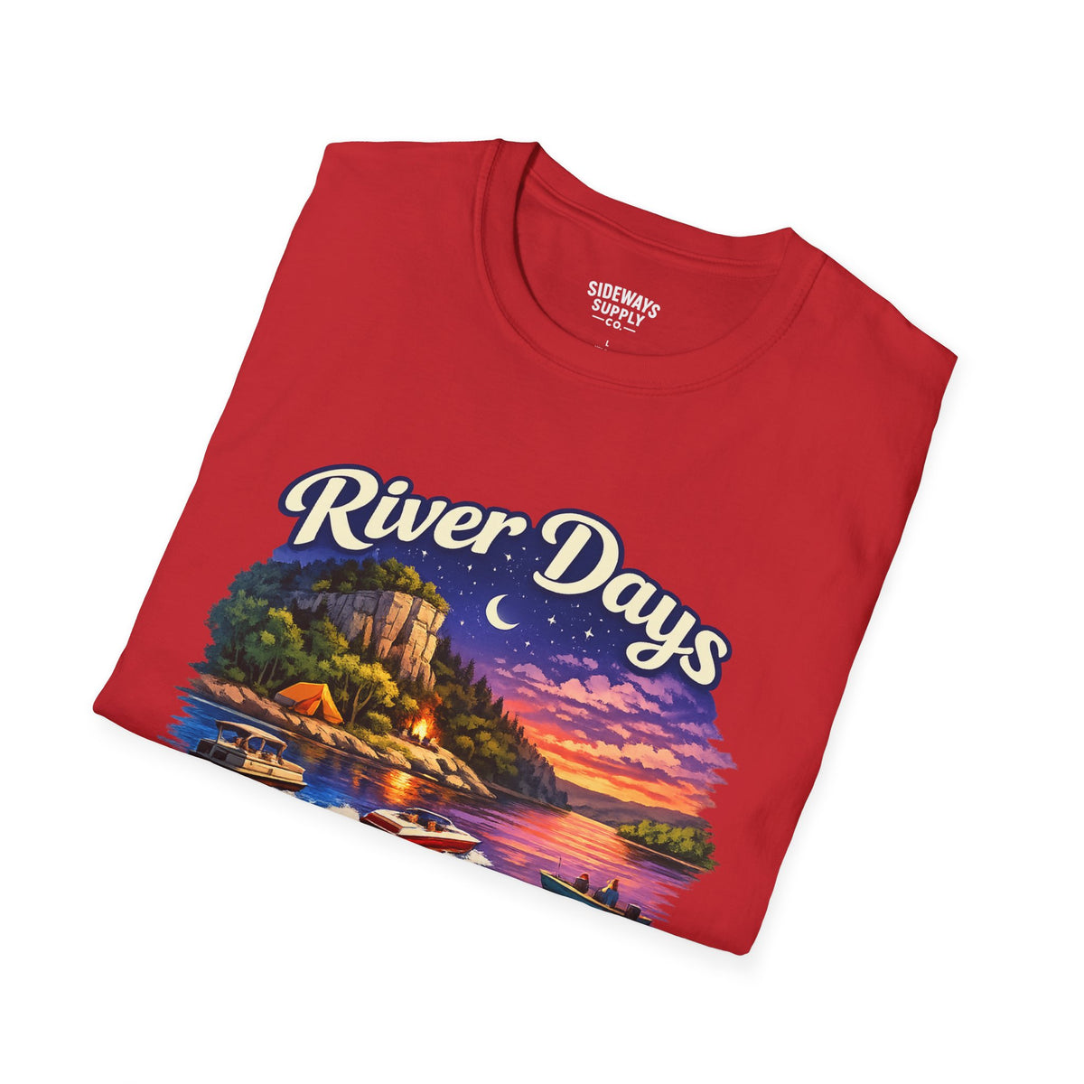 River Days-Bluff Nights T-shirt-UNISEX