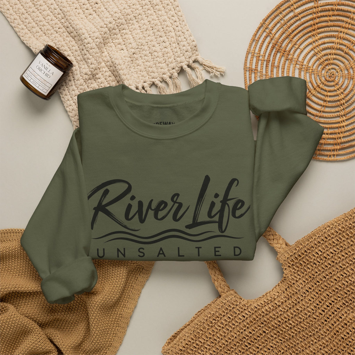 River Life Unsalted Crewneck Sweatshirt