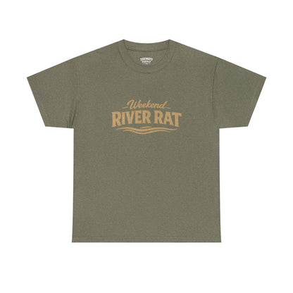 Weekend River Rat T-Shirt – Retro Boating Crew UNISEX Tee