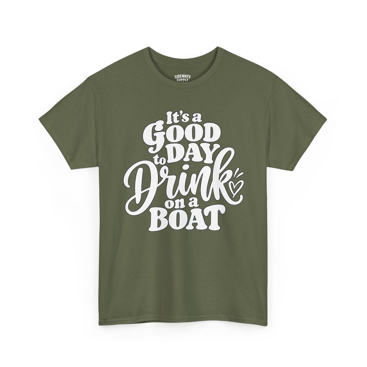 Boat Party T‑Shirt — "It’s a Good Day to Drink on a Boat" Graphic Tee