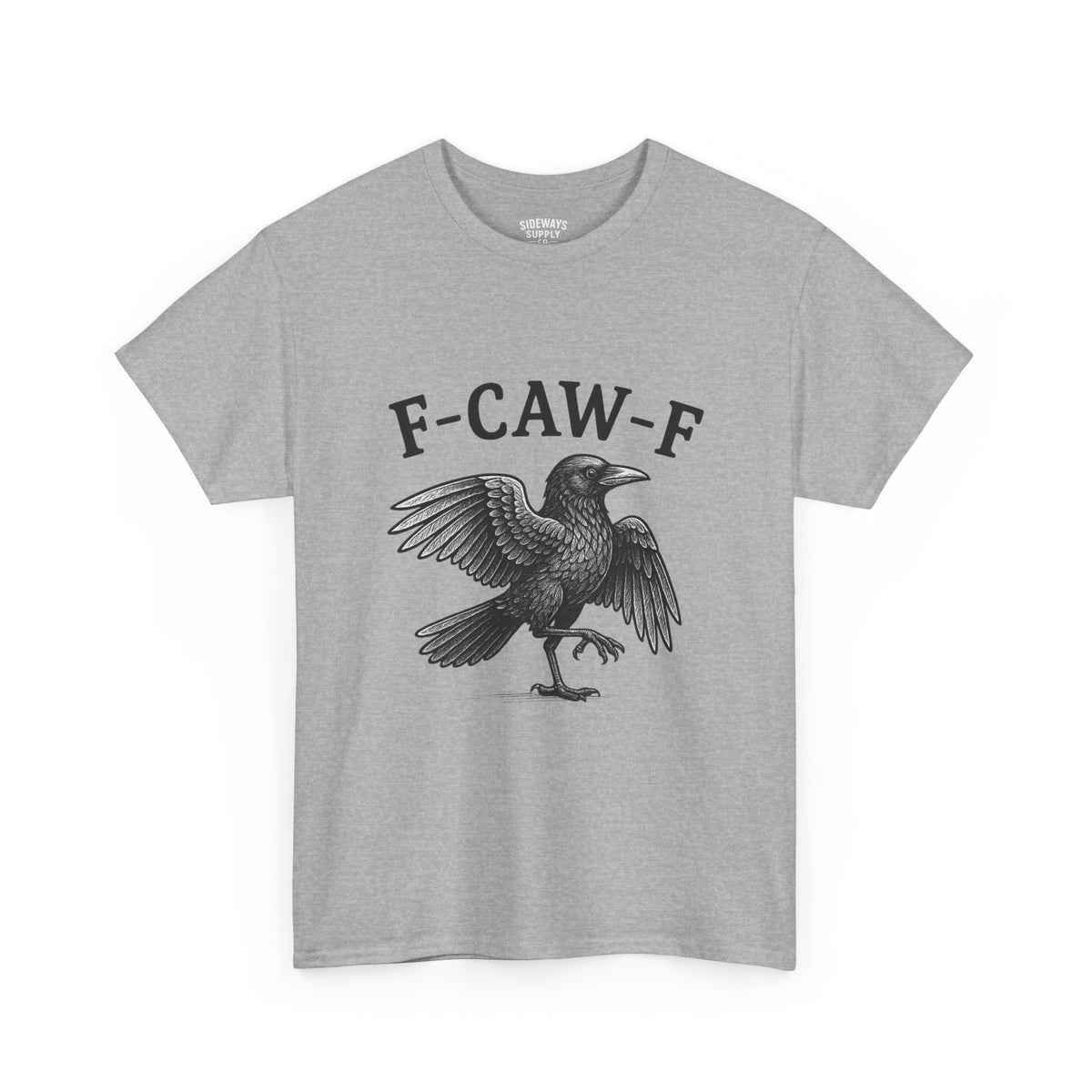 F-CAW-F Crow Graphic Cotton Tee