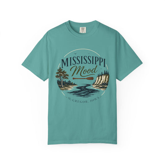 Mississippi Mood T-Shirt — Retro Riverfront Scenic Tee