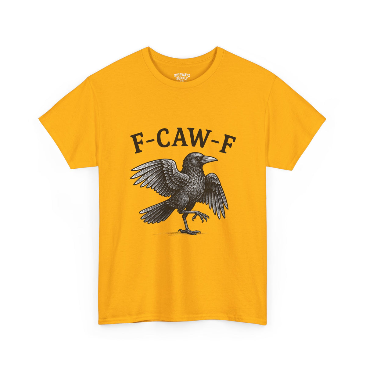 F-CAW-F Crow Graphic Cotton Tee