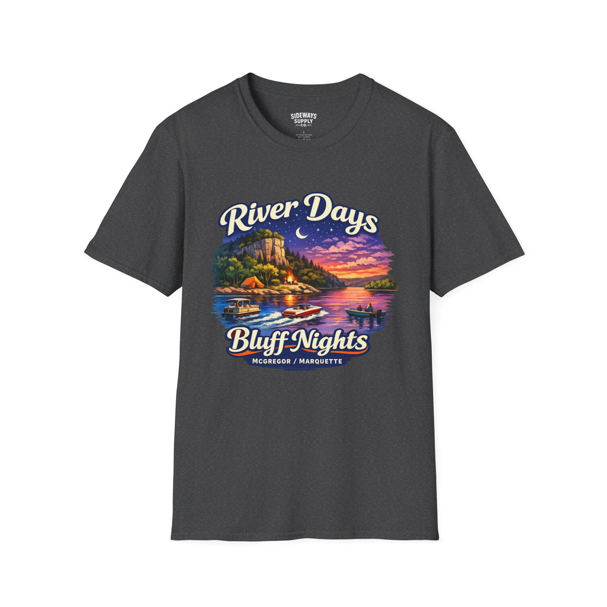 River Days-Bluff Nights T-shirt-UNISEX