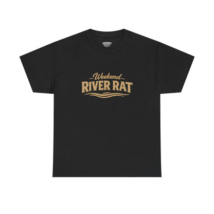 Weekend River Rat T-Shirt – Retro Boating Crew UNISEX Tee