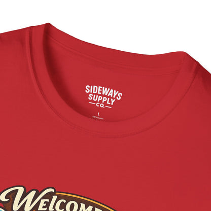 River Time T-Shirt — "Welcome to River Time" Scenic Fishing & Boating Tee