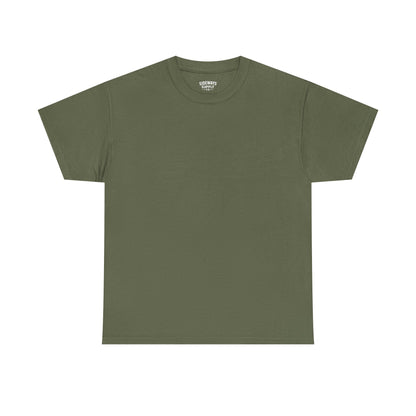 River Rat Paradise T-Shirt — Vintage River Fishing Graphic Tee Design on the back