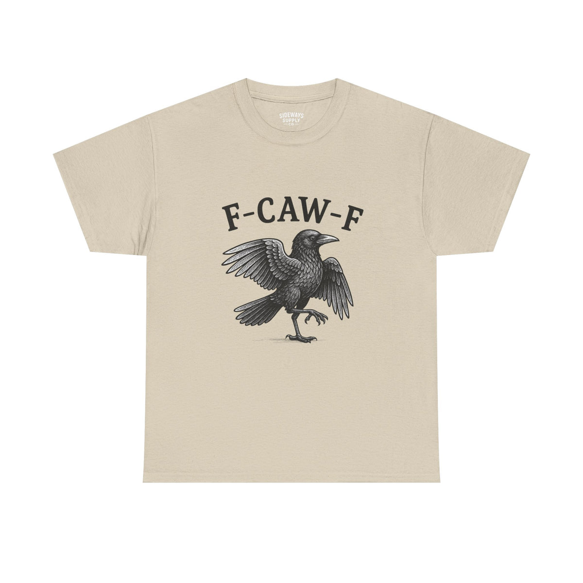 F-CAW-F Crow Graphic Cotton Tee