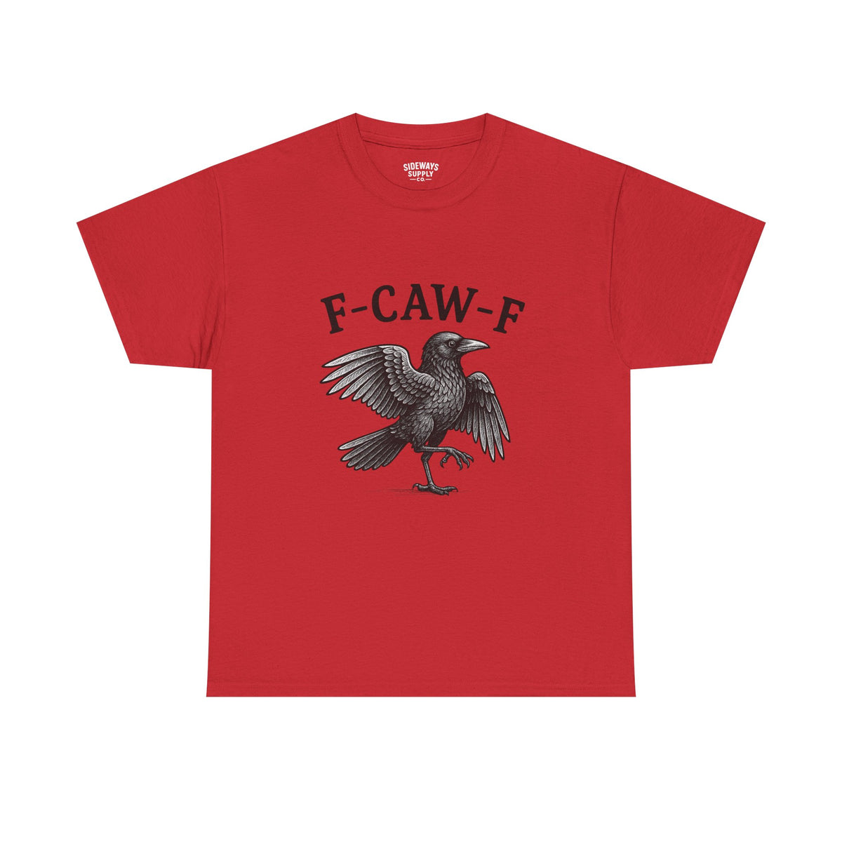F-CAW-F Crow Graphic Cotton Tee
