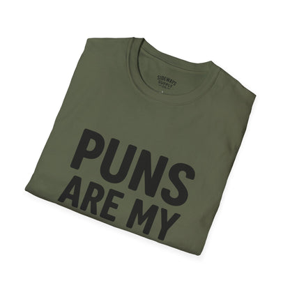 Puns Are My Cardio – T-Shirt